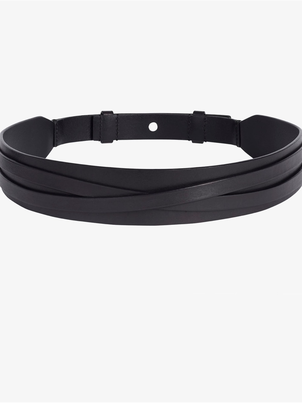The Crossover Belt +2 by MMLafleur Elegant Dark chocolate color Made in Italy